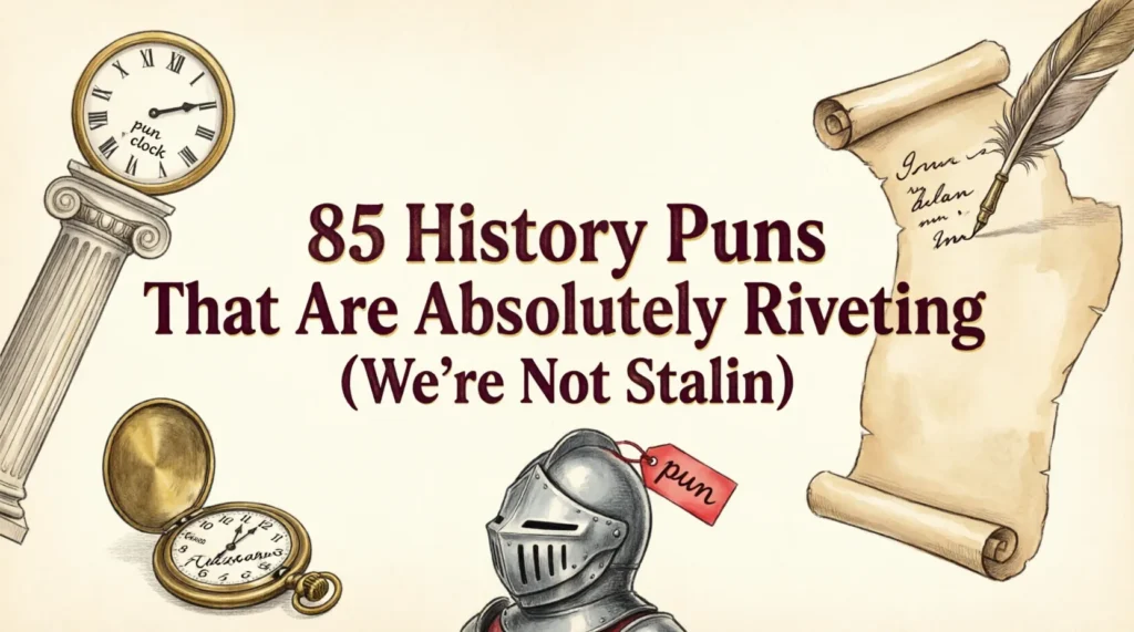 history puns