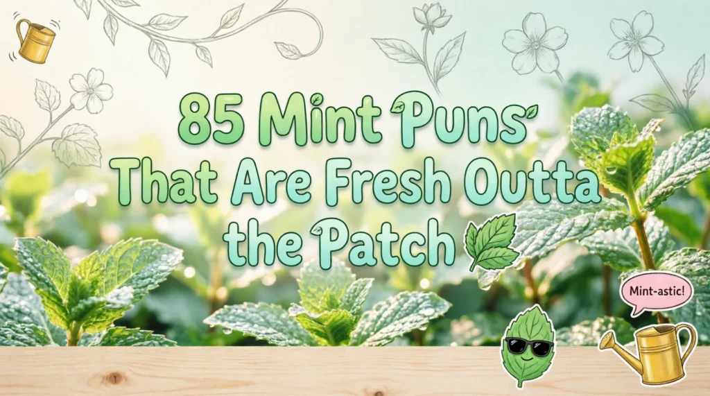 mint puns