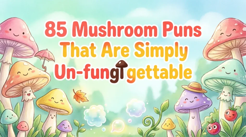 mushroom puns