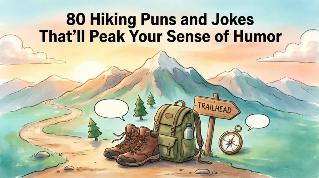 hiking puns and jokes