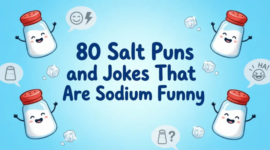 salt puns and jokes