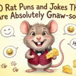 80 Rat Puns and Jokes That Are Absolutely Gnaw-some rat puns and jokes