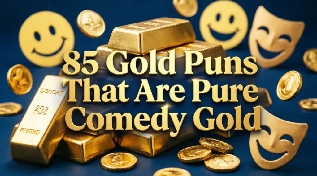 gold puns