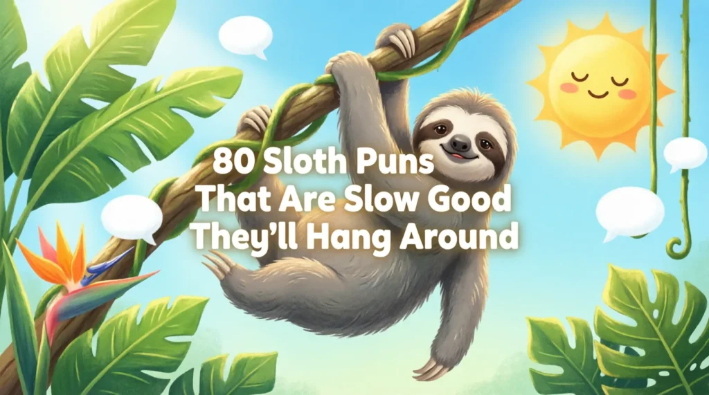 sloth puns
