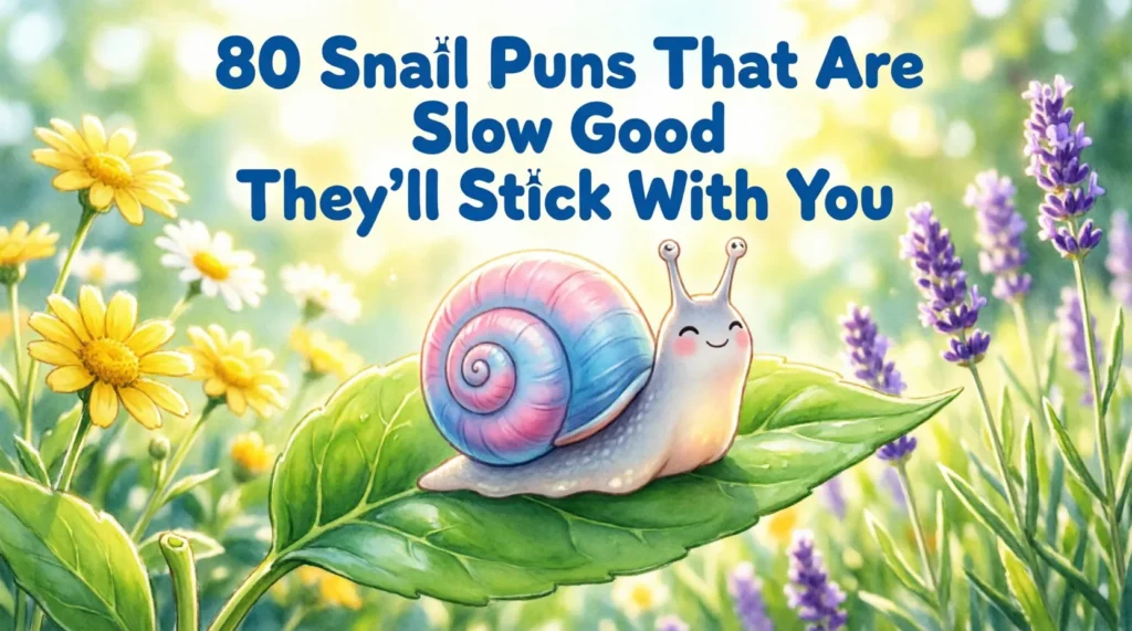 snail puns