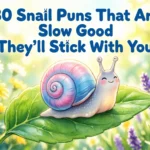 80 Snail Puns That Are Slow Good They'll Stick With You snail puns