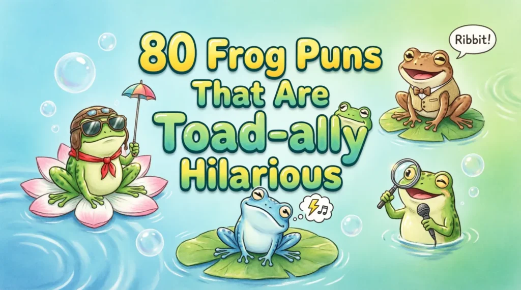 frog puns