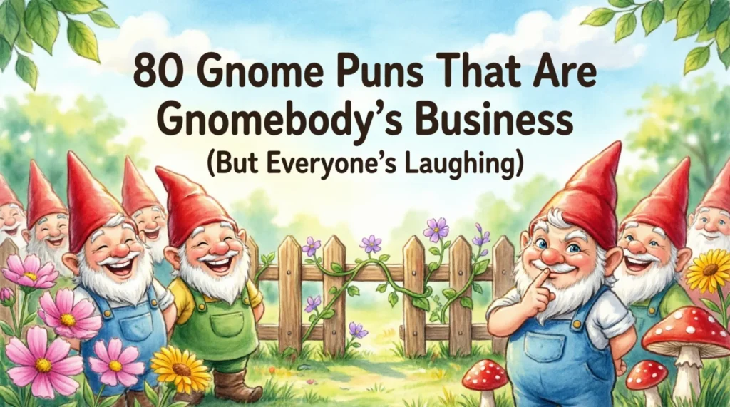 gnome puns