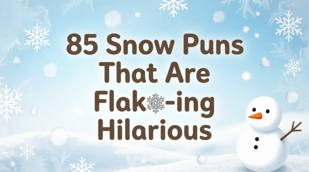 snow puns