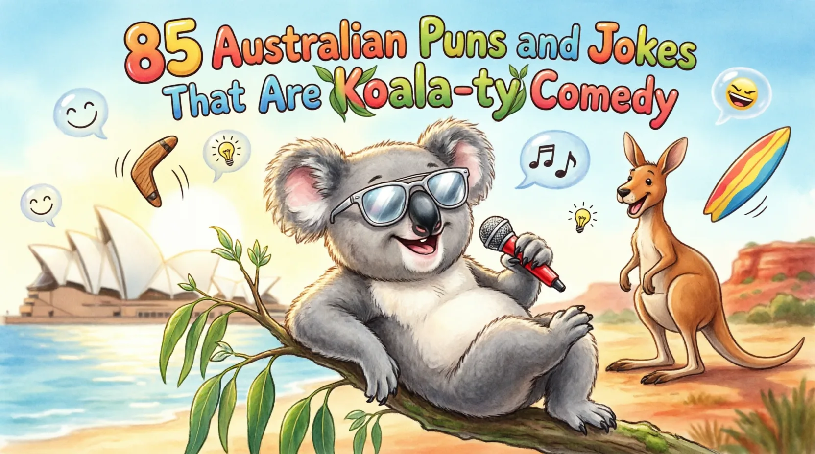 85 Australian Puns and Jokes That Are Koala-ty
