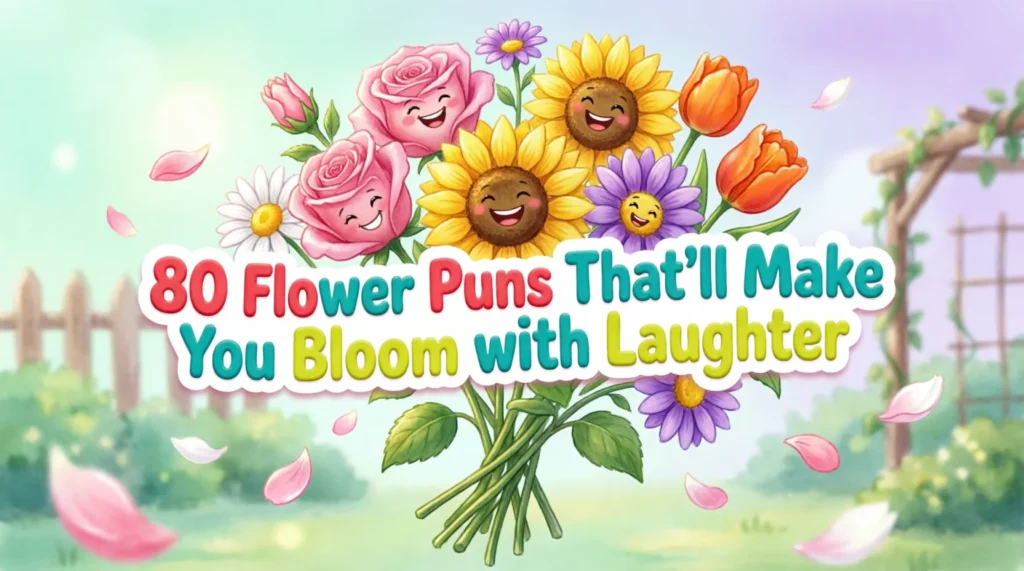 flower puns