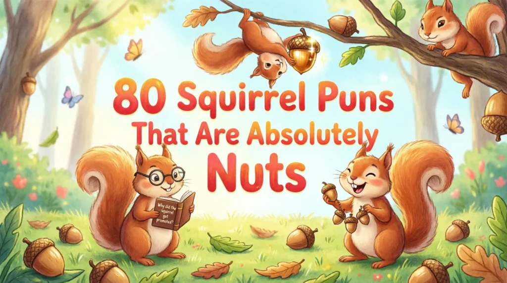 squirrel puns