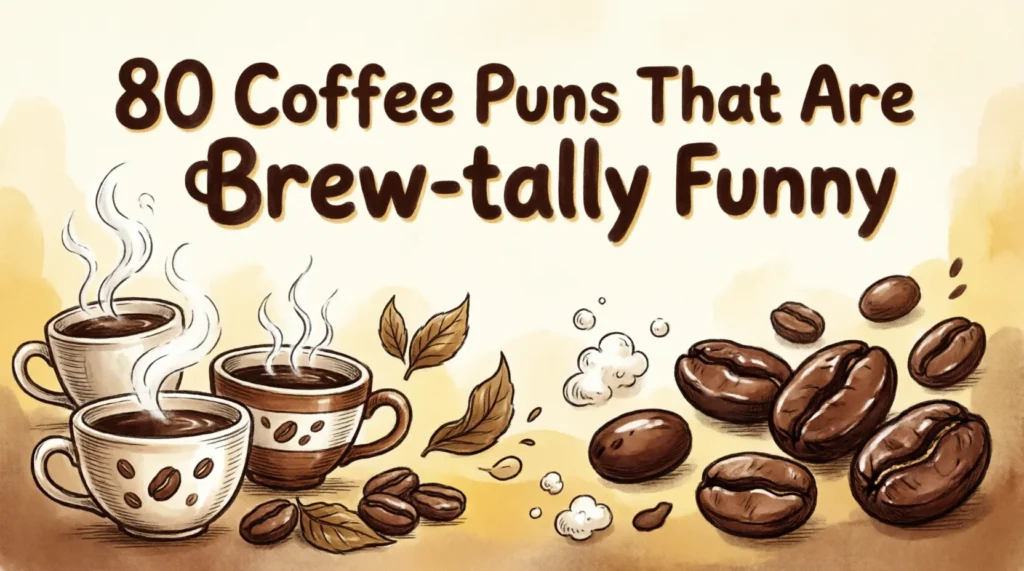 coffee puns