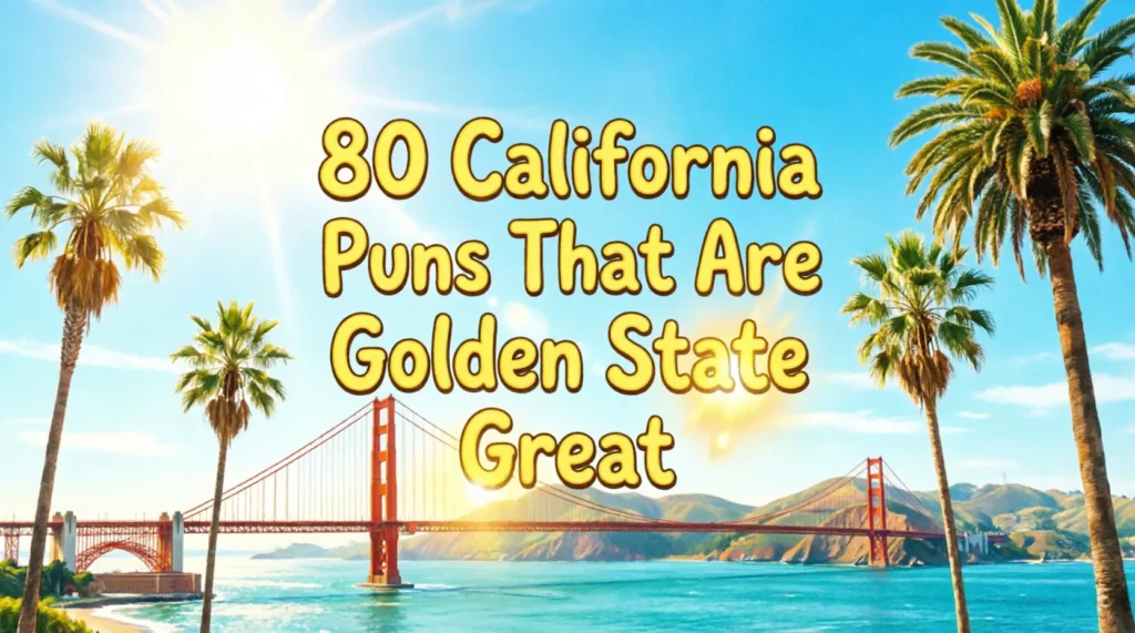 california puns
