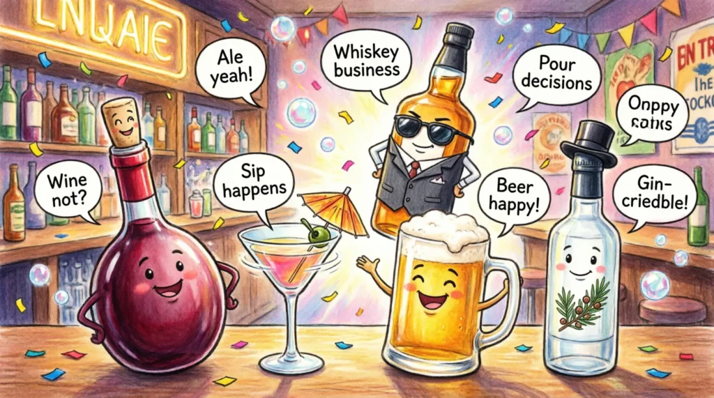 80 Alcohol Puns That'll Lift Your Spirits