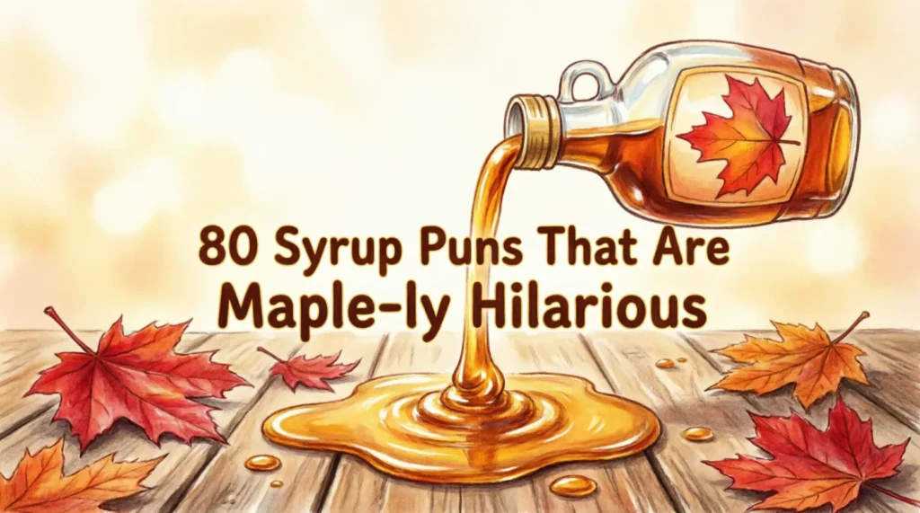 syrup puns