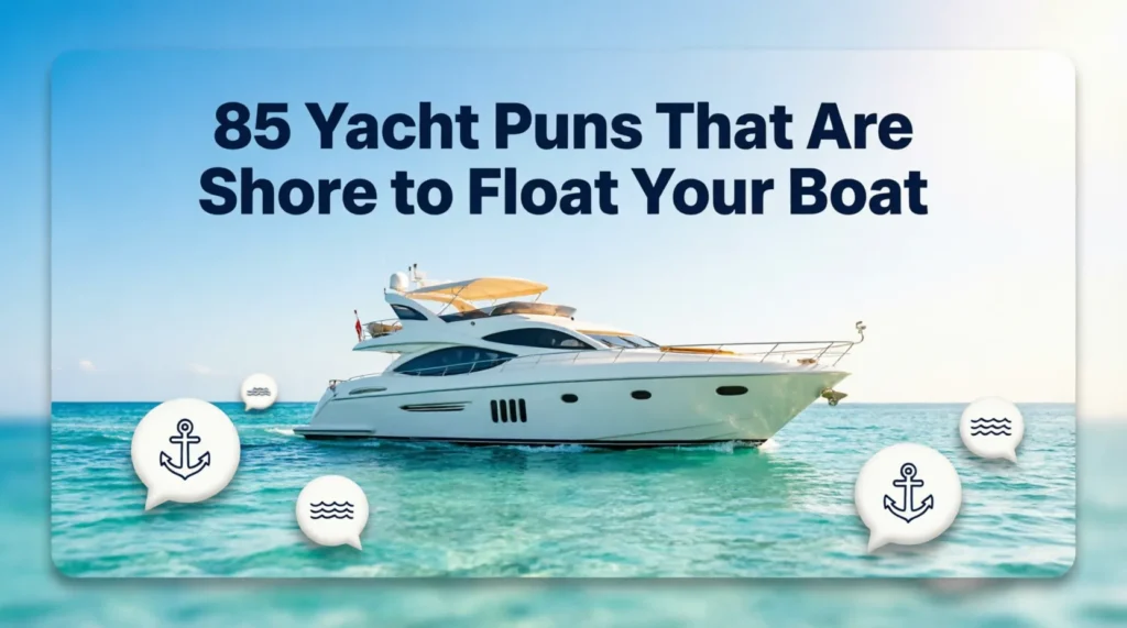yacht puns