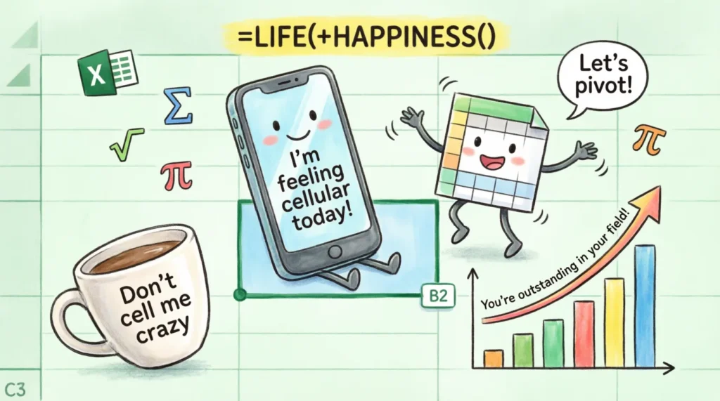 excel puns