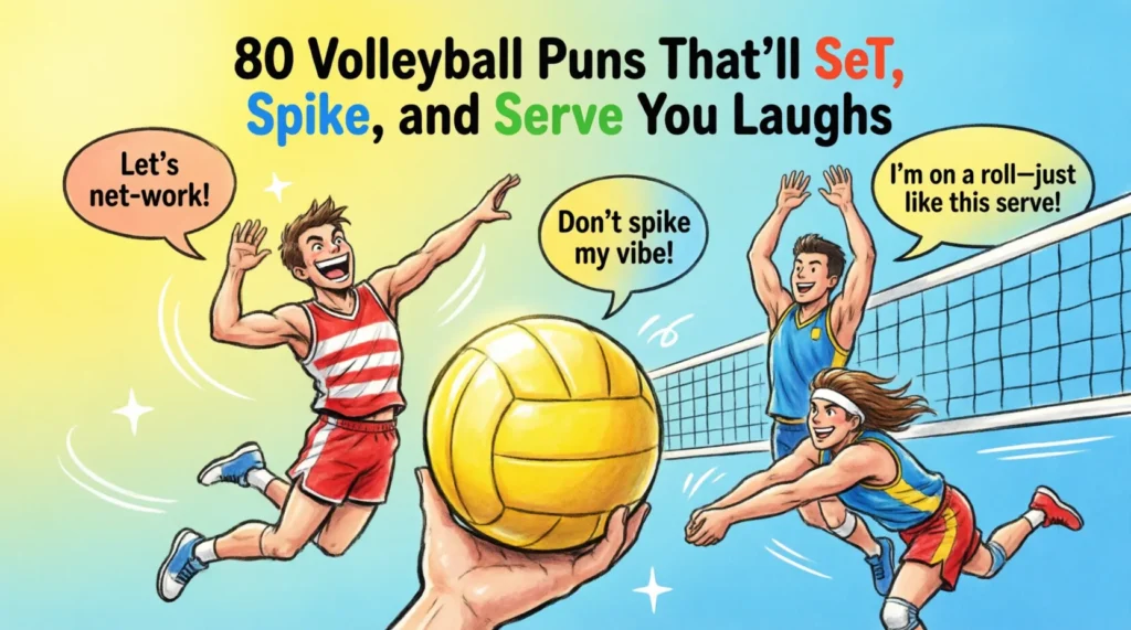 volleyball puns