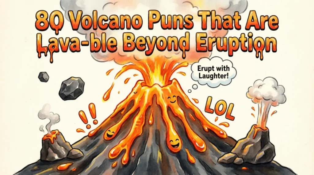 volcano puns